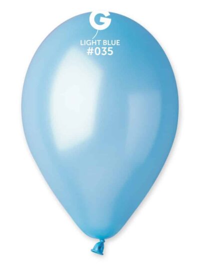 11'' LIGHT BLUE GEMAR METALİK BALON