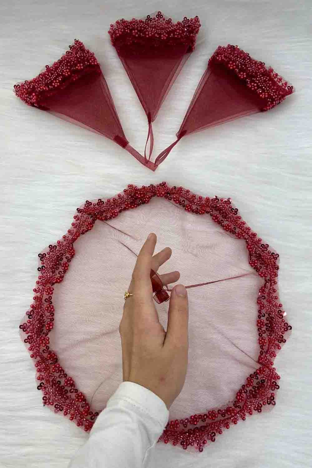 30X30 ÜZÜM BORDO
