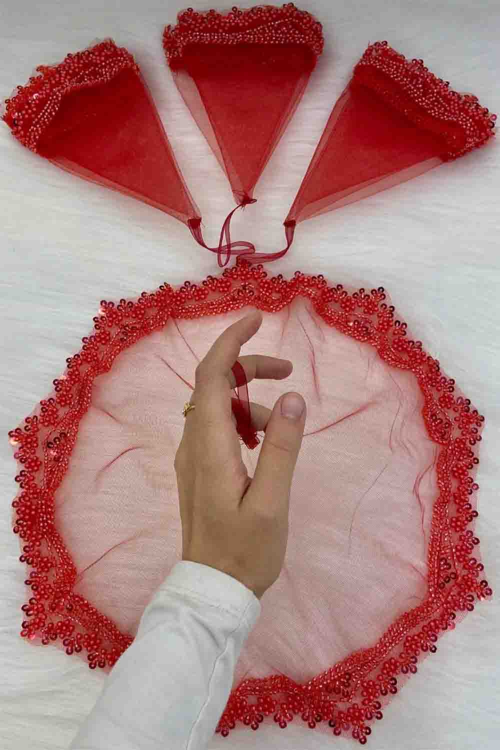 30X30 ÜZÜM KIRMIZI