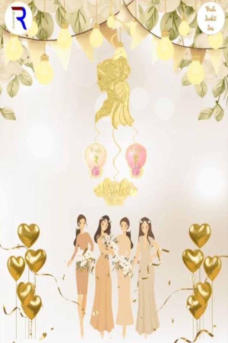 4'LÜ TAVAN SARKIT BRİDE TO BE GOLD